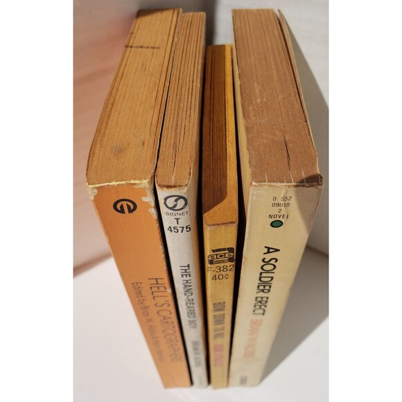 Brian Aldiss 4x Vintage Paperback Bundle Hell's Cartographers Science Fiction - Picture 4 of 16